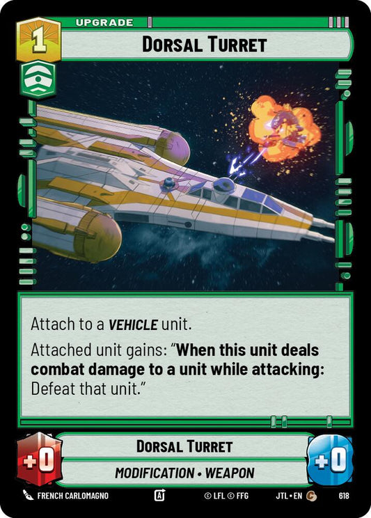 Dorsal Turret - 618 (Foil) Near Mint_Foil