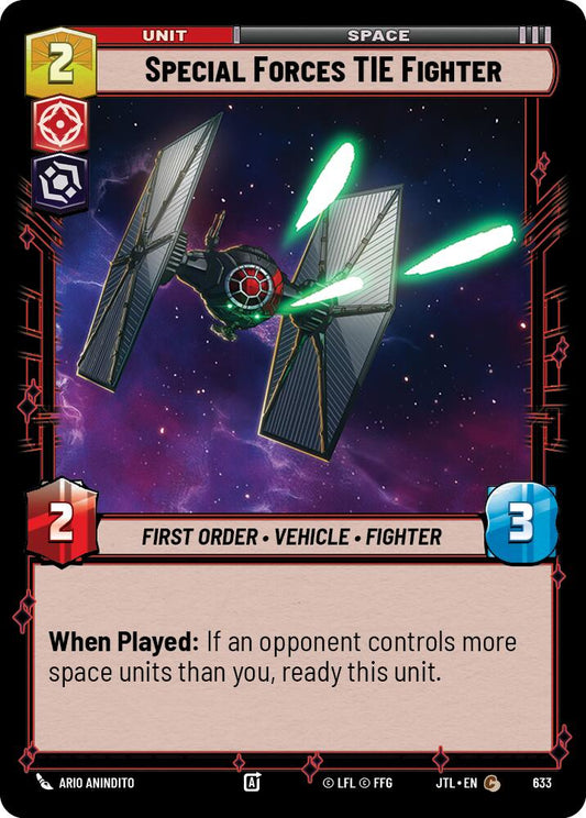 Special Forces TIE Fighter - 633 (Foil) Near Mint_Foil