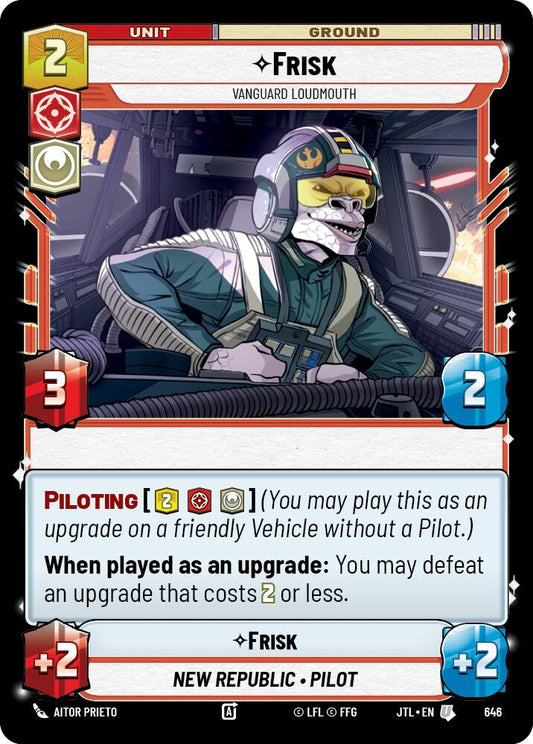 Frisk - Vanguard Loudmouth - 646 (Foil) Near Mint_Foil