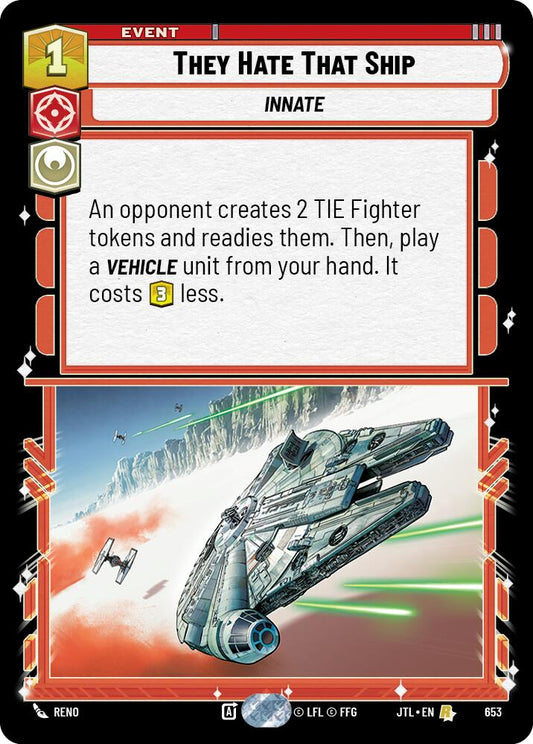 They Hate That Ship - 653 (Foil) Near Mint_Foil