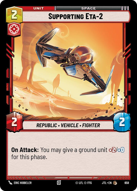 Supporting Eta-2 - 658 (Foil) Near Mint_Foil
