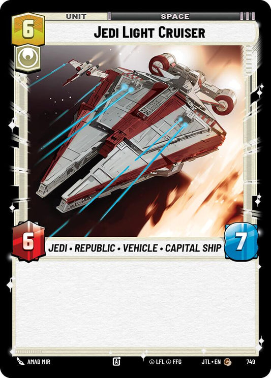 Jedi Light Cruiser - 749 (Foil) Near Mint_Foil