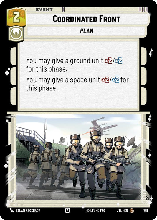 Coordinated Front - 751 (Foil) Near Mint_Foil