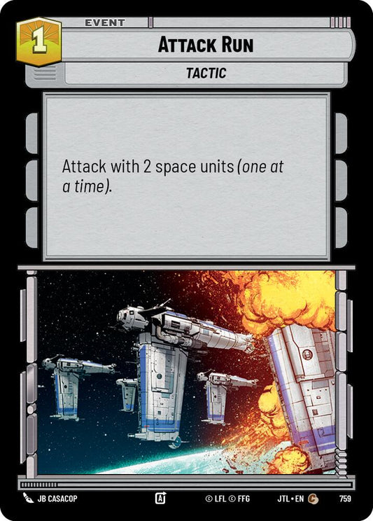 Attack Run - 759 (Foil) Near Mint_Foil