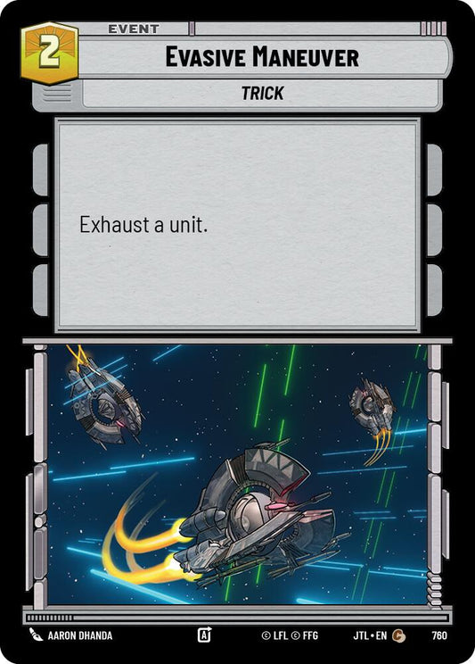 Evasive Maneuver - 760 (Foil) Near Mint_Foil