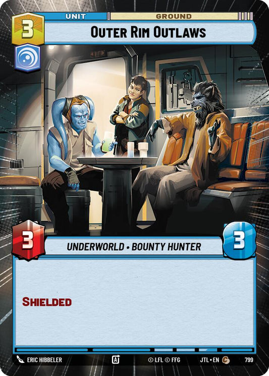 Outer Rim Outlaws (Hyperspace) - 799 (Foil) Near Mint_Foil