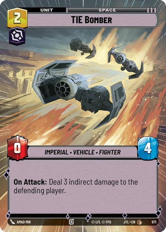 TIE Bomber (Hyperspace) - 971 (Foil) Near Mint_Foil