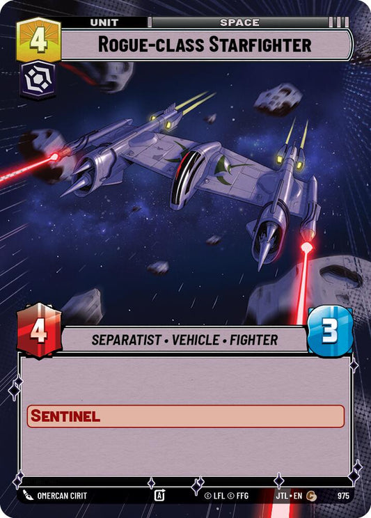 Rogue-class Starfighter (Hyperspace) - 975 (Foil) Near Mint_Foil