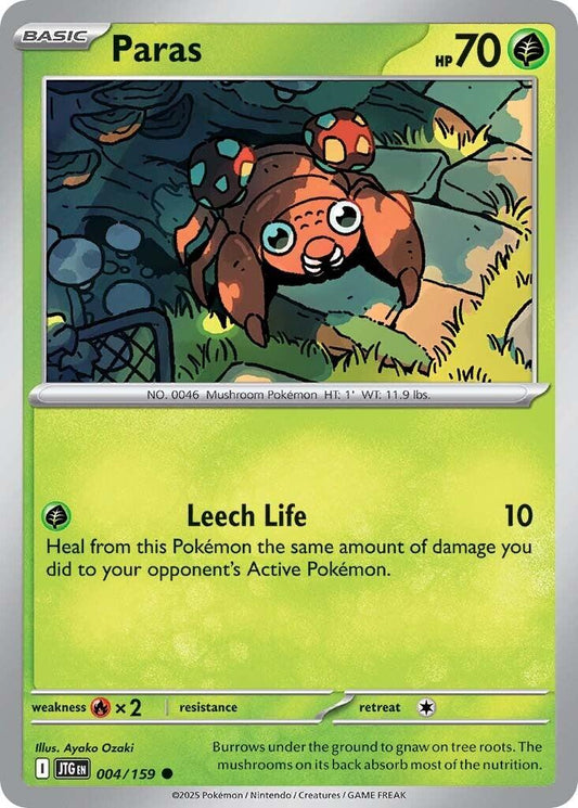 Paras - 004 (Reverse Holofoil) Near Mint_Foil