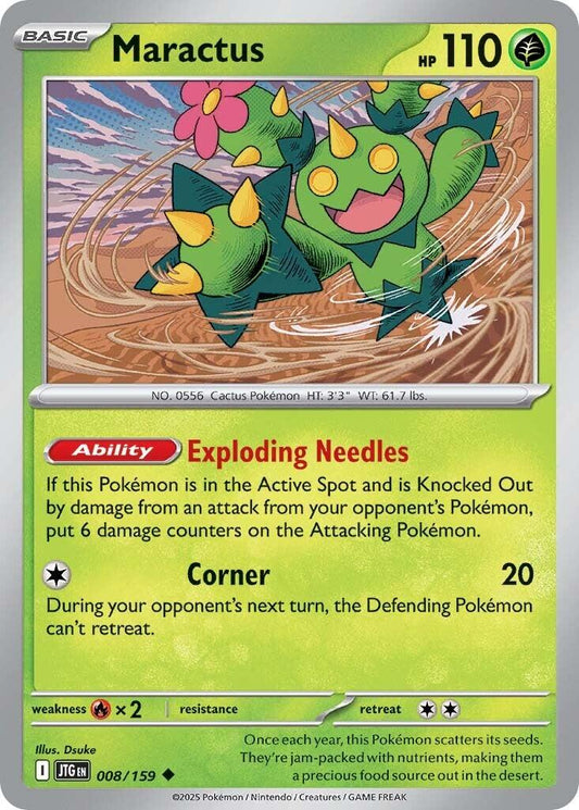 Maractus - 008/159 (Normal) Near Mint_Non-Foil