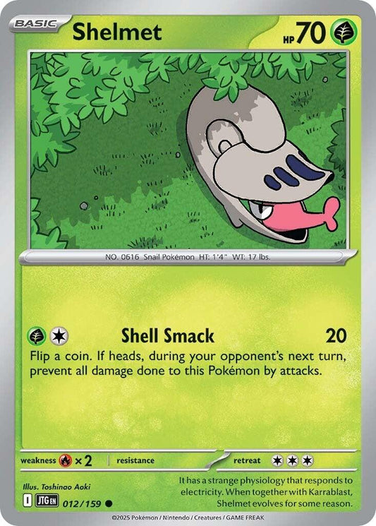 Shelmet - 012 (Reverse Holofoil) Near Mint_Foil