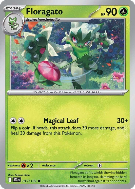 Floragato - 017 (Reverse Holofoil) Near Mint_Foil
