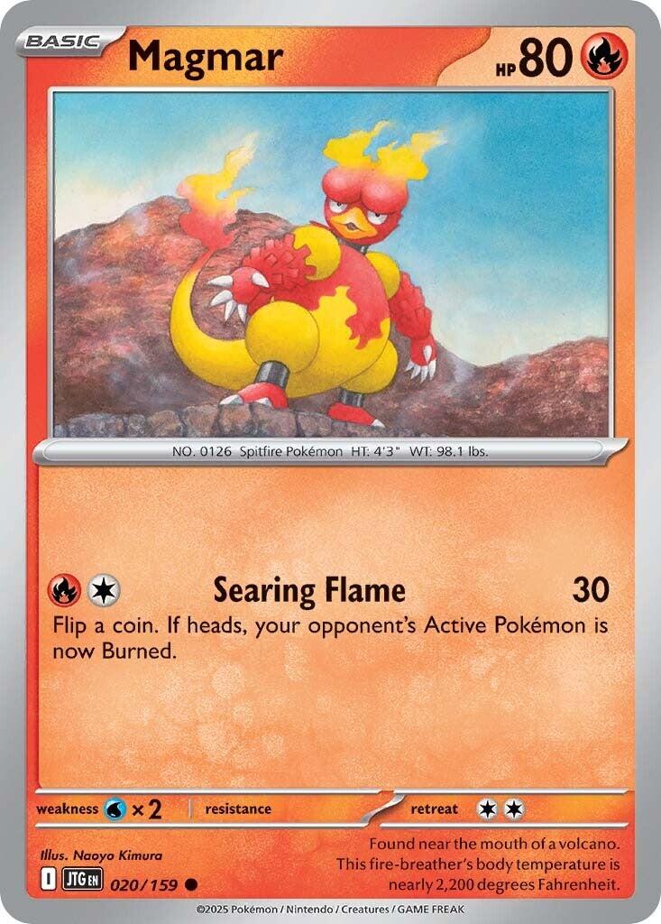 Magmar - 020 (Normal) Near Mint_Non-Foil