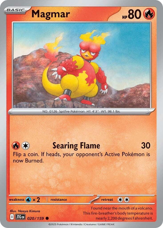 Magmar - 020 (Normal) Near Mint_Non-Foil