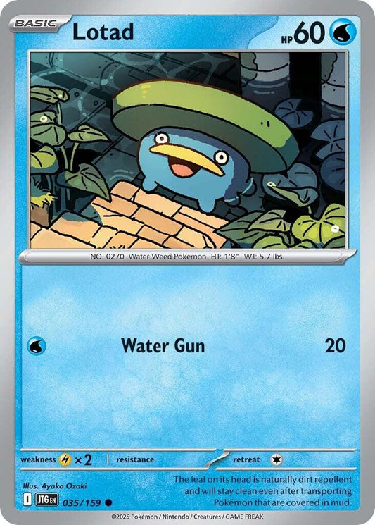 Lotad - 035/159 (Normal) Near Mint_Non-Foil