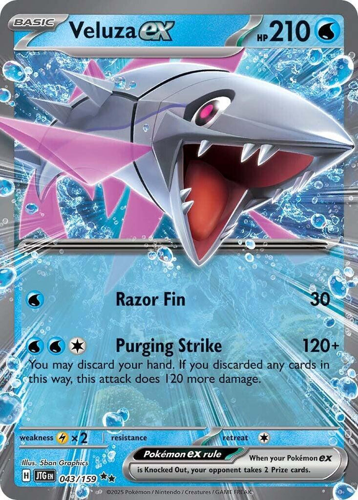Veluza ex - 043/159 (Holo)