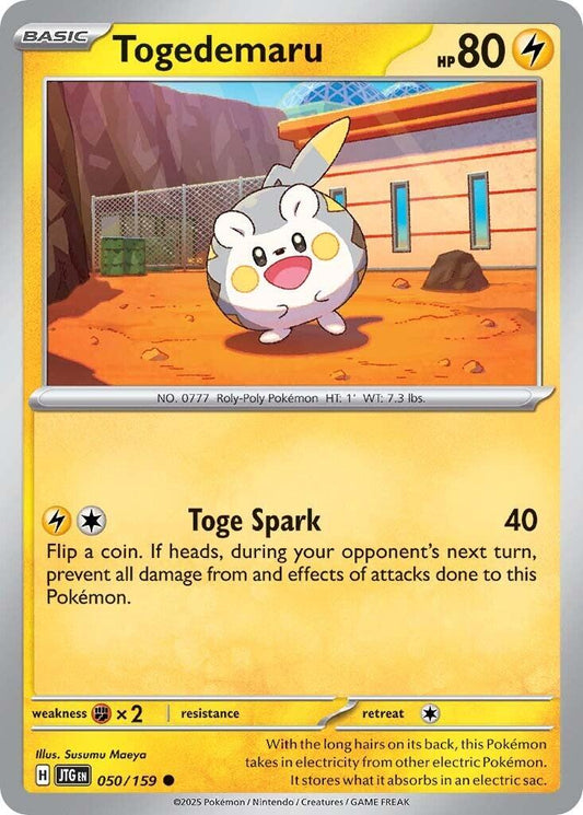 Togedemaru - 050 (Normal) Near Mint_Non-Foil