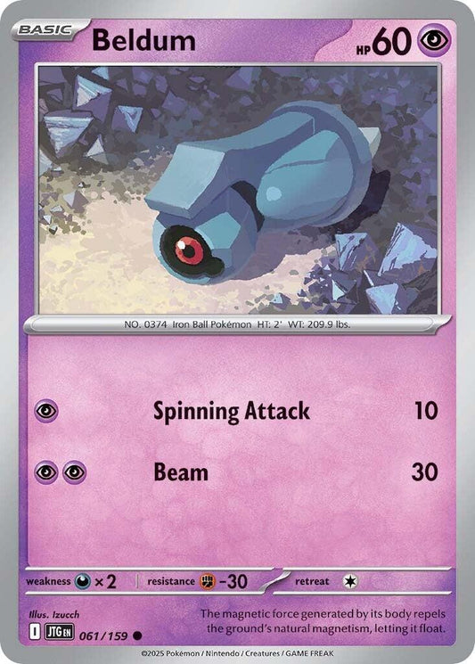 Beldum - 061 (Reverse Holofoil) Near Mint_Foil
