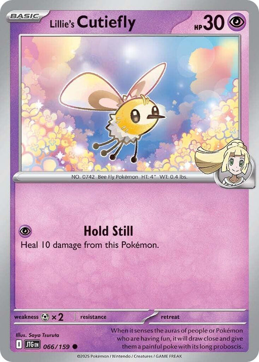 Lillie's Cutiefly - 066 (Reverse Holofoil) Near Mint_Foil