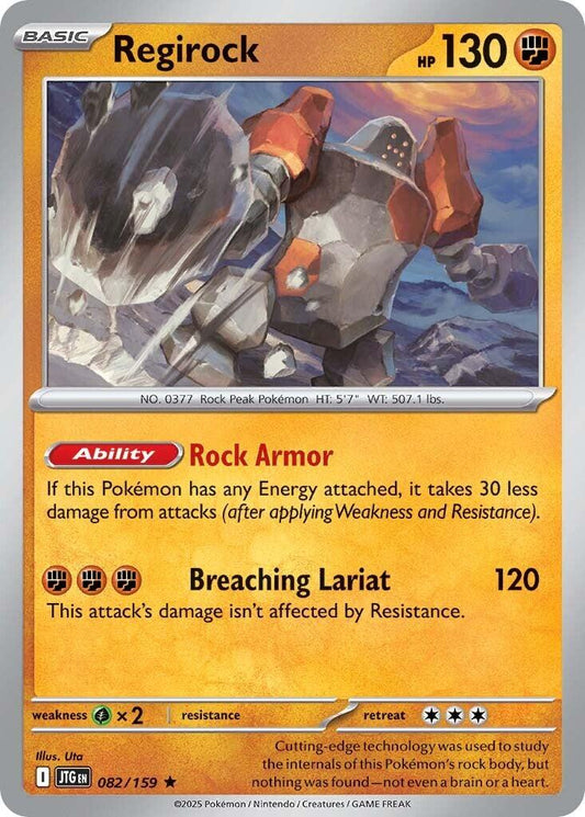 Regirock - 082/159 (Holofoil) Near Mint_Holofoil