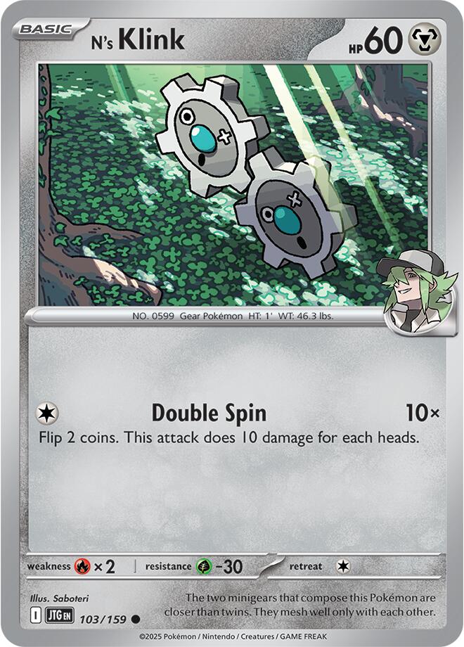 N's Klink - 103 (Normal) Near Mint_Non-Foil