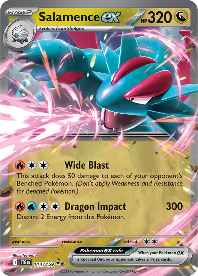 Salamence ex - 114/159 - 114/159 (Holo)