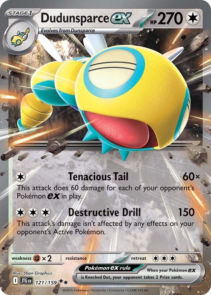 Dudunsparce ex - 121/159 - 121/159 (Holo)