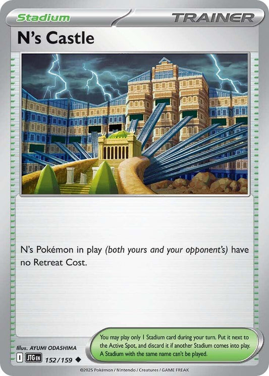 N's Castle - 152 (Reverse Holofoil) Near Mint_Foil