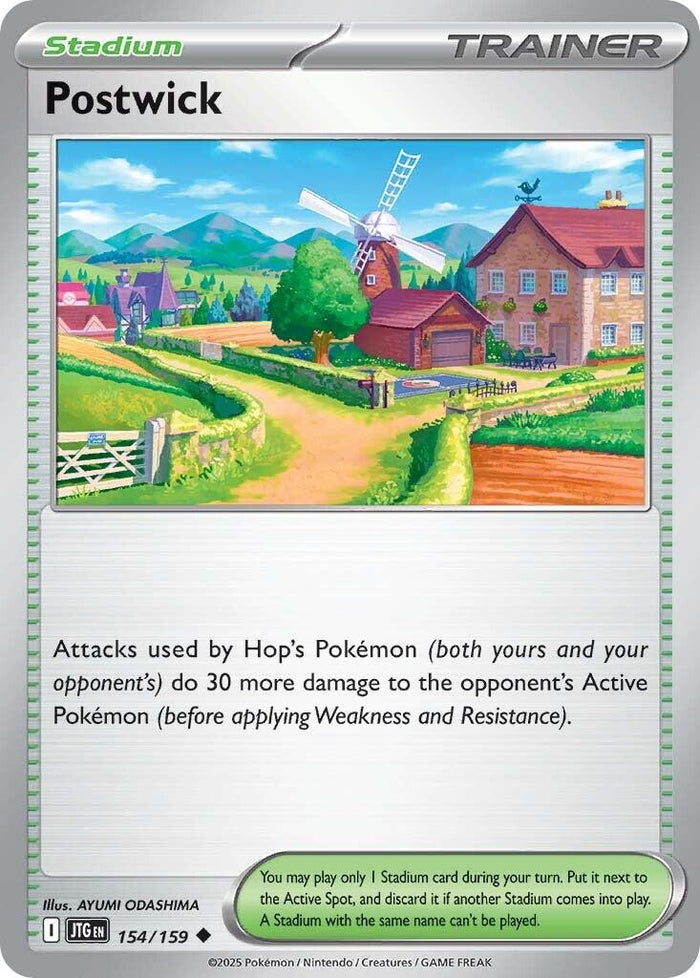 Postwick - 154/159 (Normal) Near Mint_Non-Foil