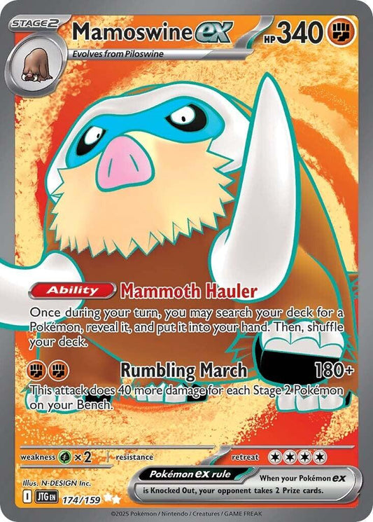 Mamoswine ex - 174/159 - 174/159 (Holo)