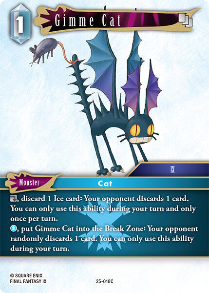 Gimme Cat - 25-018C (Normal) Near Mint_Non-Foil