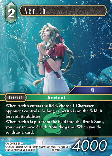 Aerith - 25-035L (Normal) Near Mint_Non-Foil