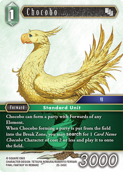 Chocobo - 25-045C (Normal) Near Mint_Non-Foil