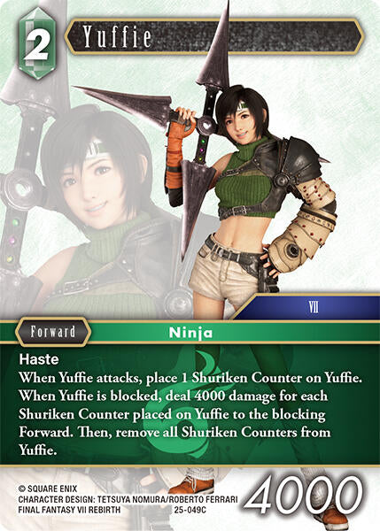Yuffie - 25-049C (Normal) Near Mint_Non-Foil