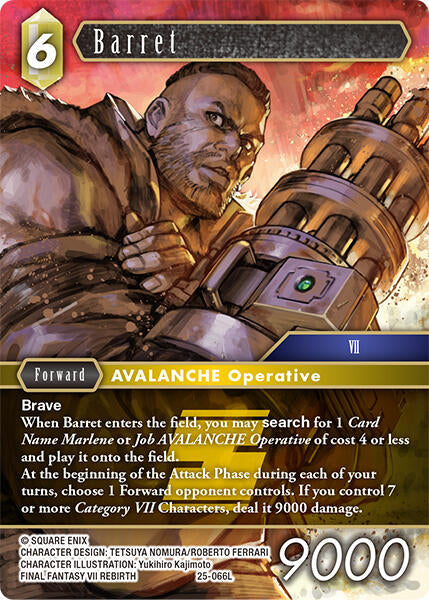 Barret - 25-066L (Normal) Near Mint_Non-Foil
