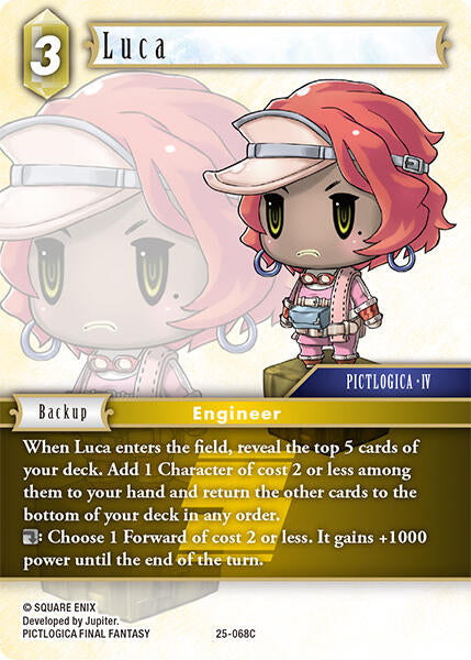 Luca - 25-068C (Normal) Near Mint_Non-Foil