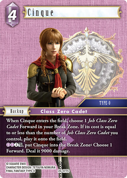 Cinque - 25-077C (Normal) Near Mint_Non-Foil