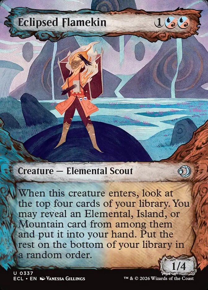 Eclipsed Flamekin - 337 (Foil)