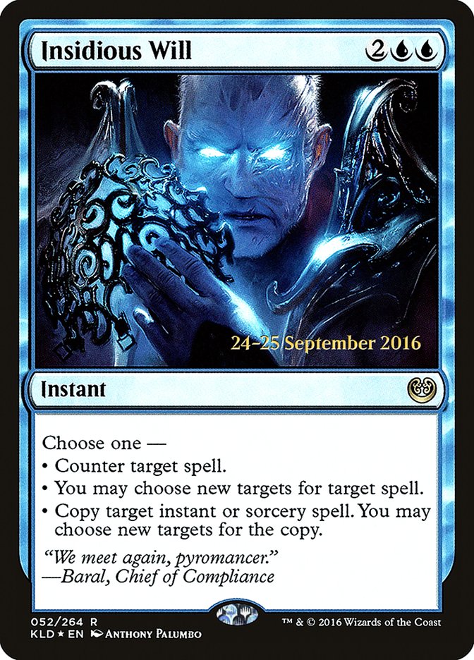 Insidious Will - 52s (Foil)