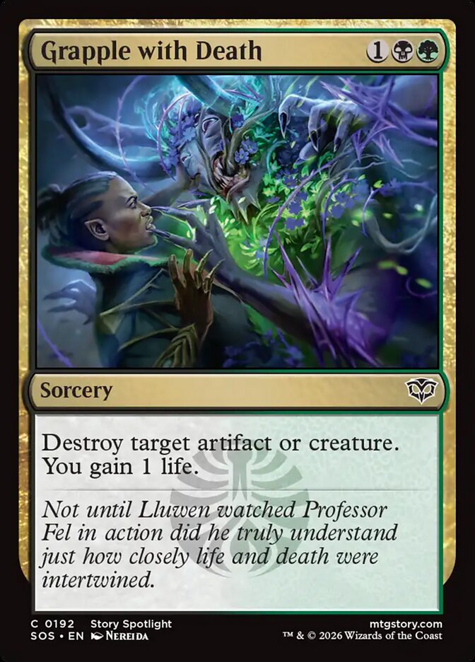 Grapple with Death - 192 (Foil)
