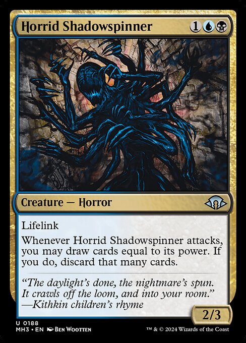 Horrid Shadowspinner - 188 (Normal) Near Mint_Non-Foil