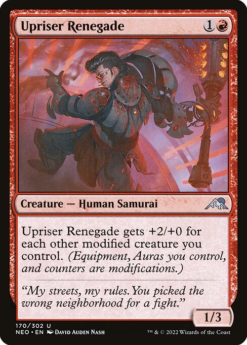 Upriser Renegade NEO #170 Non-Foil