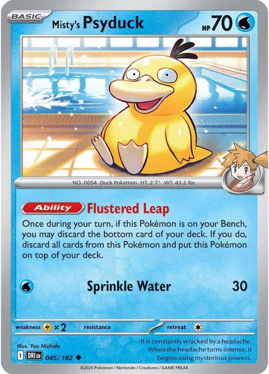 Misty's Psyduck (Normal) Near Mint_Normal