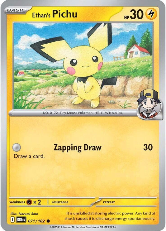 Ethan's Pichu (Normal) Near Mint_Normal
