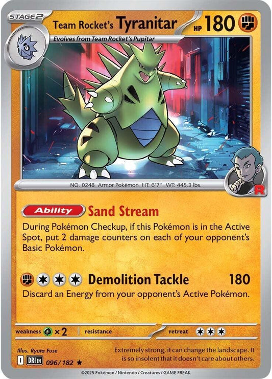 Team Rocket's Tyranitar (Holofoil) Near Mint_Holofoil