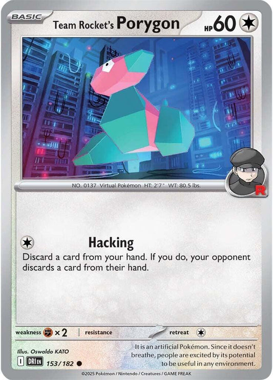 Team Rocket's Porygon (Normal) Near Mint_Normal
