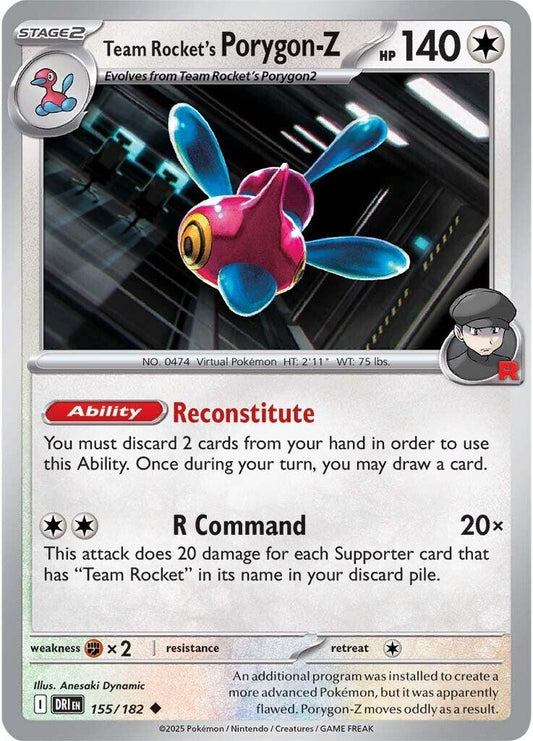 Team Rocket's Porygon-Z (Normal) Near Mint_Normal