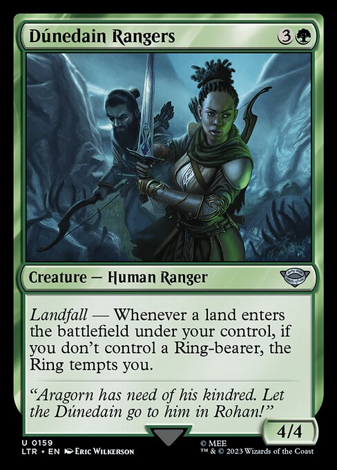 Dúnedain Rangers - 159 (Normal) Near Mint_Non-Foil