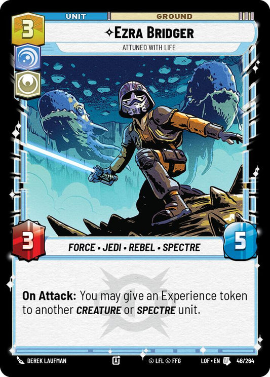 Ezra Bridger - Attuned With Life - 046/264 (Normal) Near Mint_Non-Foil