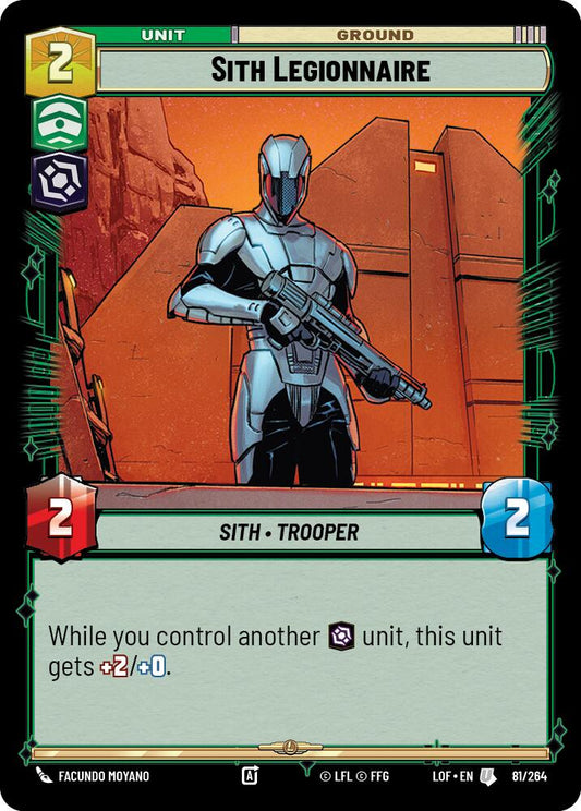 Sith Legionnaire - 081/264 (Normal) Near Mint_Non-Foil